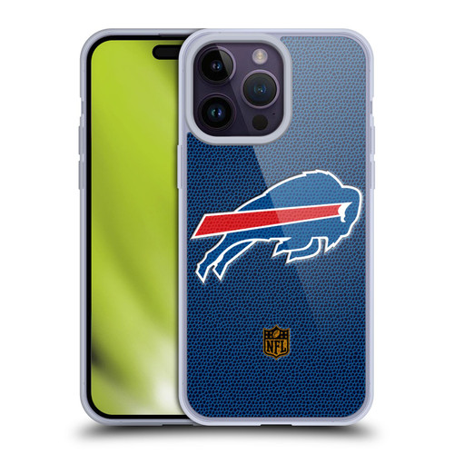 NFL Buffalo Bills Logo Football Soft Gel Case for Apple iPhone 14 Pro Max
