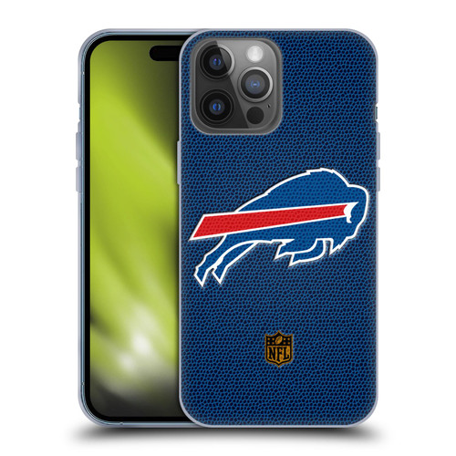 NFL Buffalo Bills Logo Football Soft Gel Case for Apple iPhone 14 Pro Max