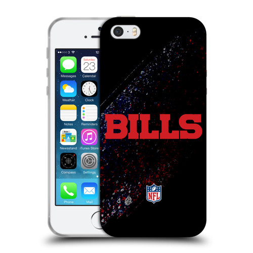 NFL Buffalo Bills Logo Blur Soft Gel Case for Apple iPhone 5 / 5s / iPhone SE 2016