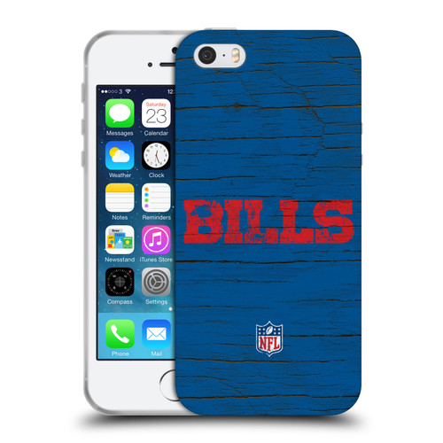 NFL Buffalo Bills Logo Distressed Look Soft Gel Case for Apple iPhone 5 / 5s / iPhone SE 2016