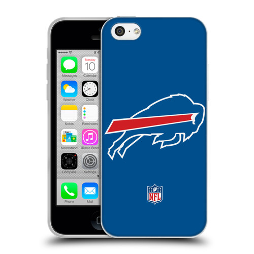 NFL Buffalo Bills Logo Plain Soft Gel Case for Apple iPhone 5c