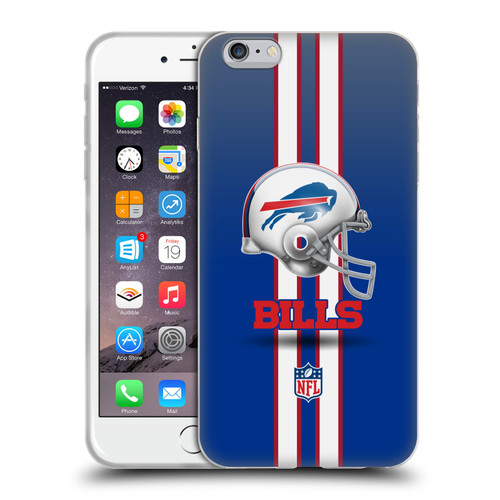 NFL Buffalo Bills Logo Helmet Soft Gel Case for Apple iPhone 6 Plus / iPhone 6s Plus