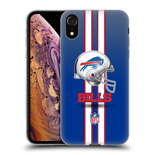 NFL Buffalo Bills Logo Helmet Soft Gel Case for Apple iPhone XR