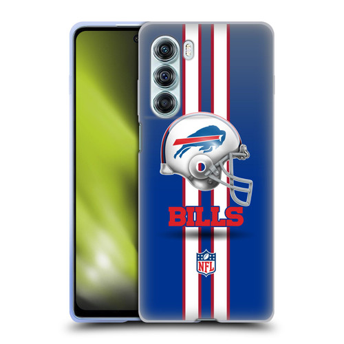 NFL Buffalo Bills Logo Helmet Soft Gel Case for Motorola Edge S30 / Moto G200 5G