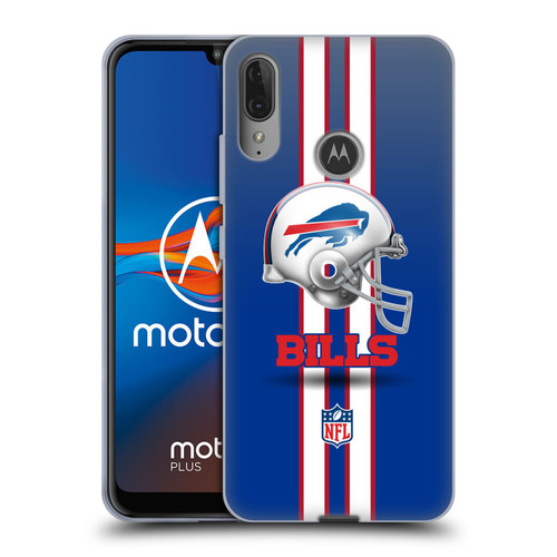 NFL Buffalo Bills Logo Helmet Soft Gel Case for Motorola Moto E6 Plus