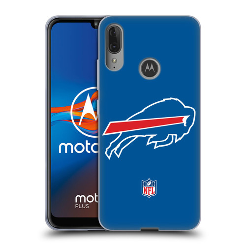 NFL Buffalo Bills Logo Plain Soft Gel Case for Motorola Moto E6 Plus