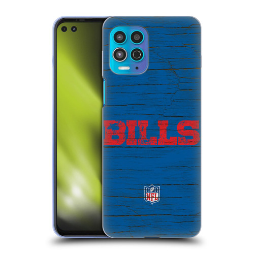 NFL Buffalo Bills Logo Distressed Look Soft Gel Case for Motorola Moto G100