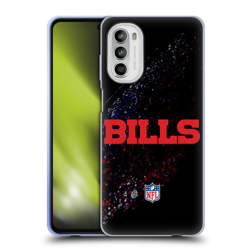 NFL Buffalo Bills Logo Blur Soft Gel Case for Motorola Moto G52
