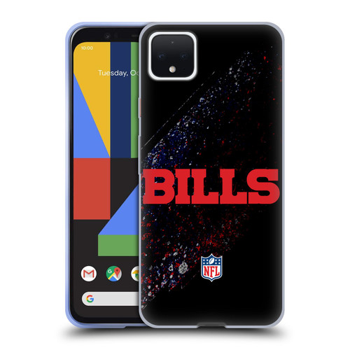NFL Buffalo Bills Logo Blur Soft Gel Case for Google Pixel 4 XL