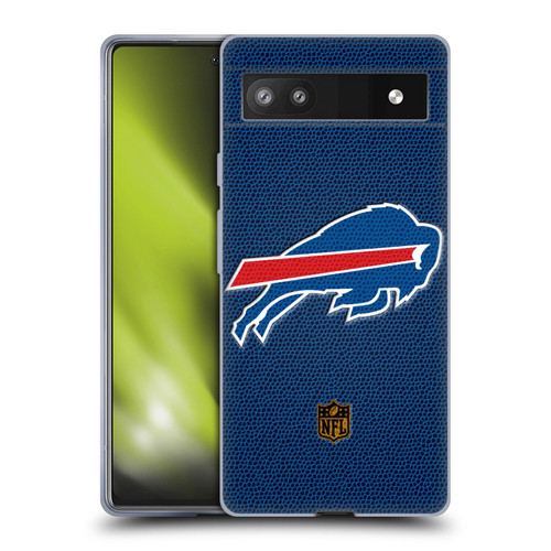 NFL Buffalo Bills Logo Football Soft Gel Case for Google Pixel 6a