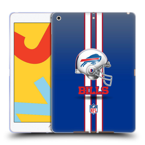 NFL Buffalo Bills Logo Helmet Soft Gel Case for Apple iPad 10.2 2019/2020/2021