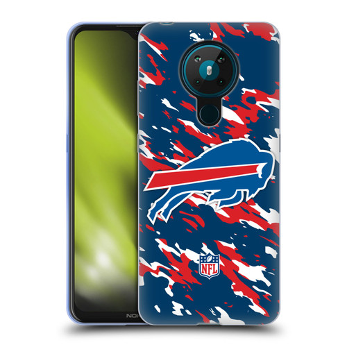 NFL Buffalo Bills Logo Camou Soft Gel Case for Nokia 5.3