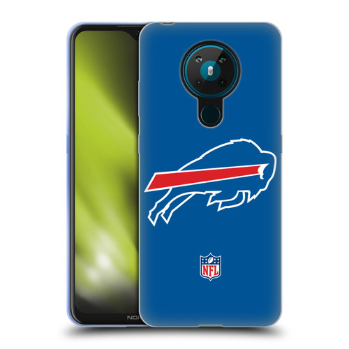 NFL Buffalo Bills Logo Plain Soft Gel Case for Nokia 5.3