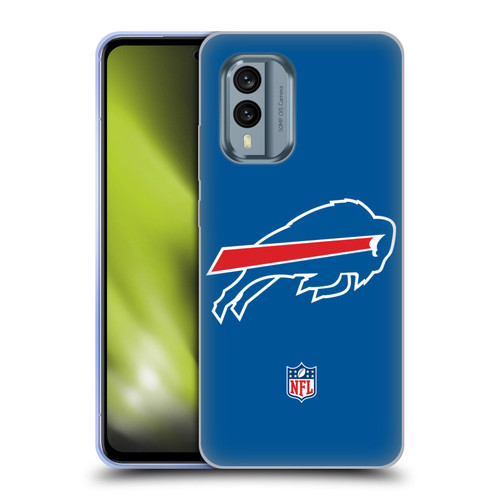 NFL Buffalo Bills Logo Plain Soft Gel Case for Nokia X30