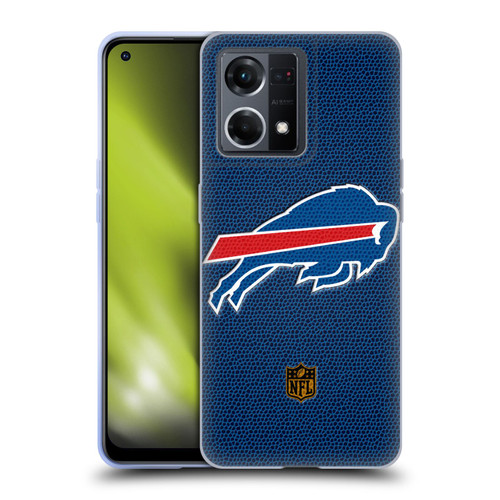 NFL Buffalo Bills Logo Football Soft Gel Case for OPPO Reno8 4G