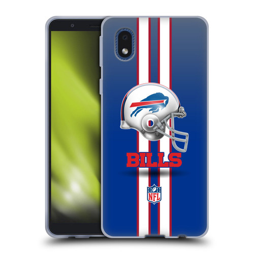 NFL Buffalo Bills Logo Helmet Soft Gel Case for Samsung Galaxy A01 Core (2020)