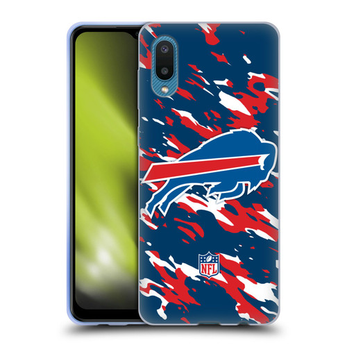 NFL Buffalo Bills Logo Camou Soft Gel Case for Samsung Galaxy A02/M02 (2021)
