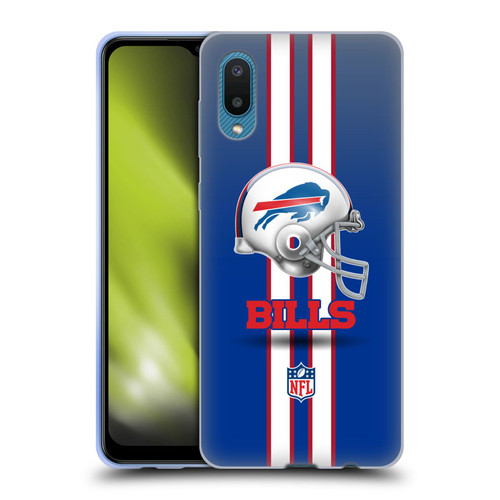 NFL Buffalo Bills Logo Helmet Soft Gel Case for Samsung Galaxy A02/M02 (2021)