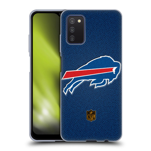 NFL Buffalo Bills Logo Football Soft Gel Case for Samsung Galaxy A03s (2021)