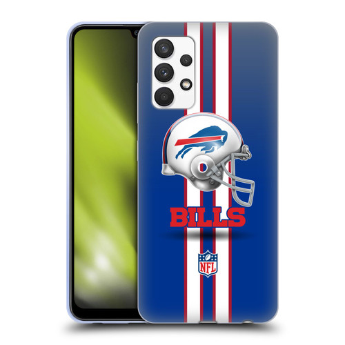 NFL Buffalo Bills Logo Helmet Soft Gel Case for Samsung Galaxy A32 (2021)
