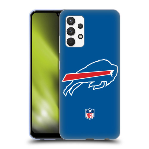 NFL Buffalo Bills Logo Plain Soft Gel Case for Samsung Galaxy A32 (2021)