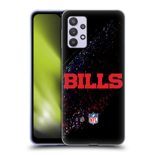 NFL Buffalo Bills Logo Blur Soft Gel Case for Samsung Galaxy A32 5G / M32 5G (2021)