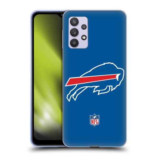 NFL Buffalo Bills Logo Plain Soft Gel Case for Samsung Galaxy A32 5G / M32 5G (2021)