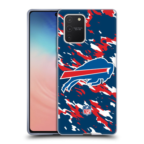 NFL Buffalo Bills Logo Camou Soft Gel Case for Samsung Galaxy S10 Lite