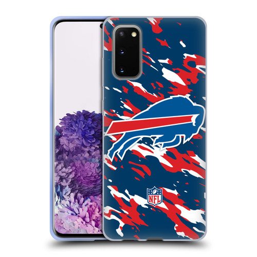 NFL Buffalo Bills Logo Camou Soft Gel Case for Samsung Galaxy S20 / S20 5G