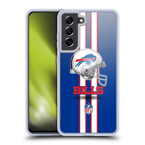 NFL Buffalo Bills Logo Helmet Soft Gel Case for Samsung Galaxy S21 FE 5G NFL Buffalo Bills Logo Helmet Soft Gel Case for Samsung Galaxy S21 FE 5G