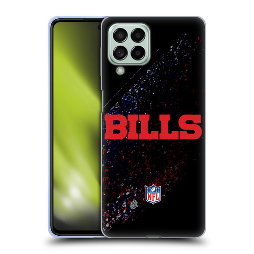 NFL Buffalo Bills Logo Blur Soft Gel Case for Samsung Galaxy M53 (2022)