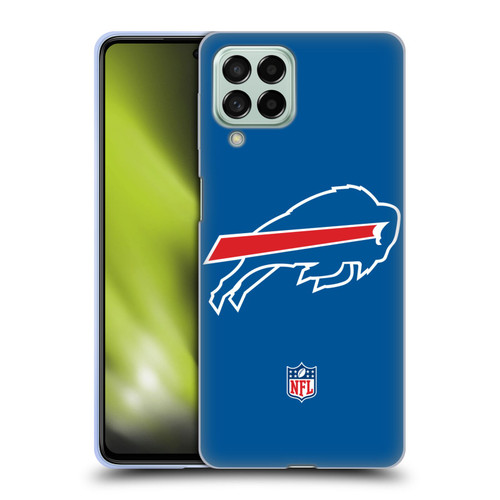 NFL Buffalo Bills Logo Plain Soft Gel Case for Samsung Galaxy M53 (2022)