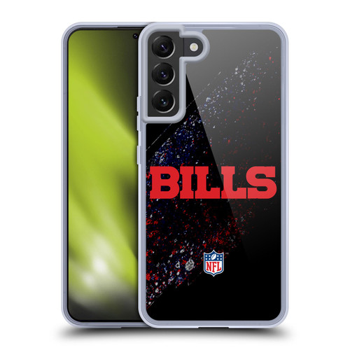 NFL Buffalo Bills Logo Blur Soft Gel Case for Samsung Galaxy S22+ 5G