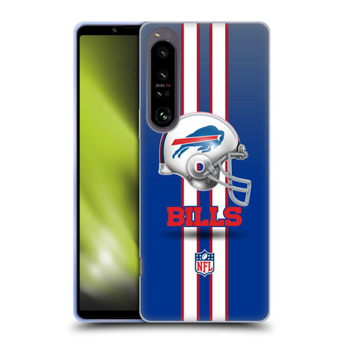 NFL Buffalo Bills Logo Helmet Soft Gel Case for Sony Xperia 1 IV