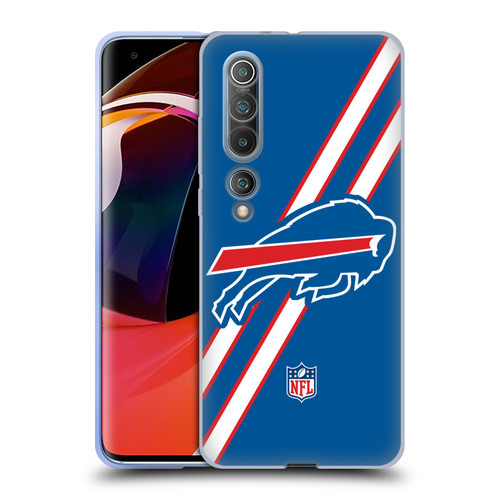 NFL Buffalo Bills Logo Stripes Soft Gel Case for Xiaomi Mi 10 5G / Mi 10 Pro 5G