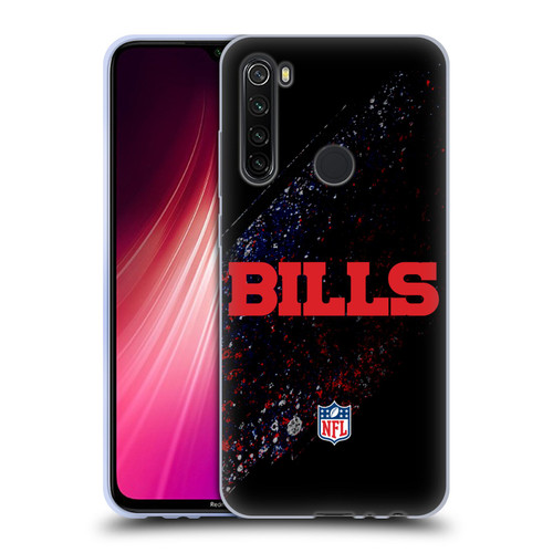 NFL Buffalo Bills Logo Blur Soft Gel Case for Xiaomi Redmi Note 8T