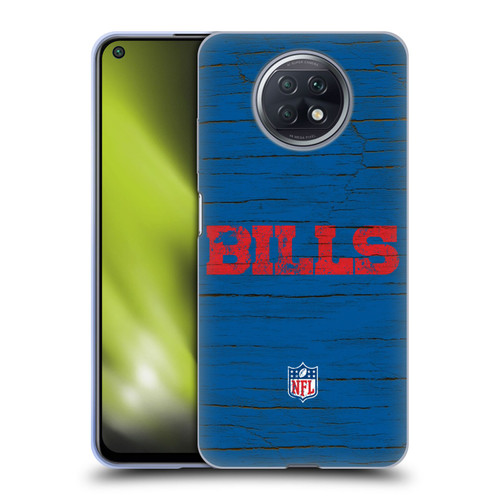 NFL Buffalo Bills Logo Distressed Look Soft Gel Case for Xiaomi Redmi Note 9T 5G