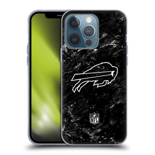 NFL Buffalo Bills Artwork Marble Soft Gel Case for Apple iPhone 13 Pro