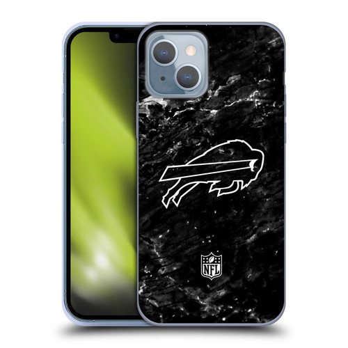 NFL Buffalo Bills Artwork Marble Soft Gel Case for Apple iPhone 14