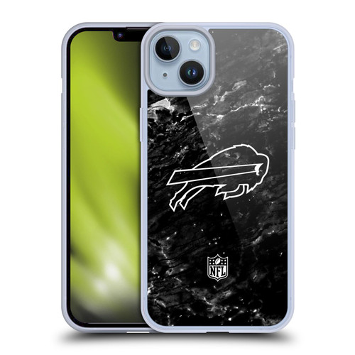 NFL Buffalo Bills Artwork Marble Soft Gel Case for Apple iPhone 14 Plus