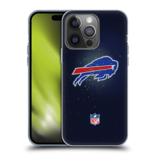 NFL Buffalo Bills Artwork LED Soft Gel Case for Apple iPhone 14 Pro