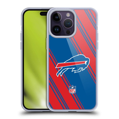 NFL Buffalo Bills Artwork Stripes Soft Gel Case for Apple iPhone 14 Pro Max NFL Buffalo Bills Artwork Stripes Soft Gel Case for Apple iPhone 14 Pro Max