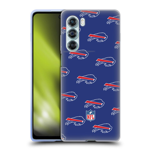 NFL Buffalo Bills Artwork Patterns Soft Gel Case for Motorola Edge S30 / Moto G200 5G