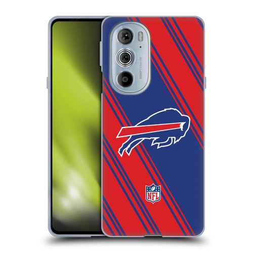NFL Buffalo Bills Artwork Stripes Soft Gel Case for Motorola Edge X30