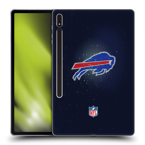 NFL Buffalo Bills Artwork LED Soft Gel Case for Samsung Galaxy Tab S8 Plus