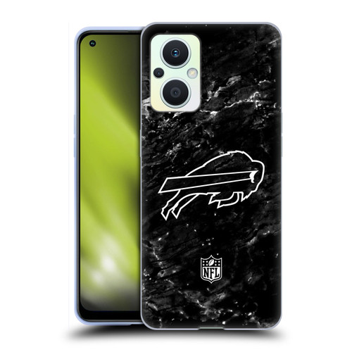 NFL Buffalo Bills Artwork Marble Soft Gel Case for OPPO Reno8 Lite