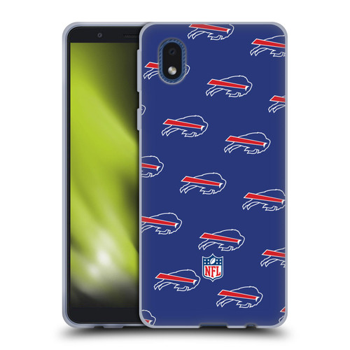 NFL Buffalo Bills Artwork Patterns Soft Gel Case for Samsung Galaxy A01 Core (2020)