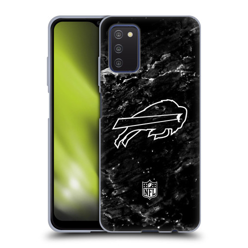 NFL Buffalo Bills Artwork Marble Soft Gel Case for Samsung Galaxy A03s (2021)