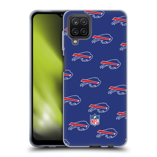 NFL Buffalo Bills Artwork Patterns Soft Gel Case for Samsung Galaxy A12 (2020)