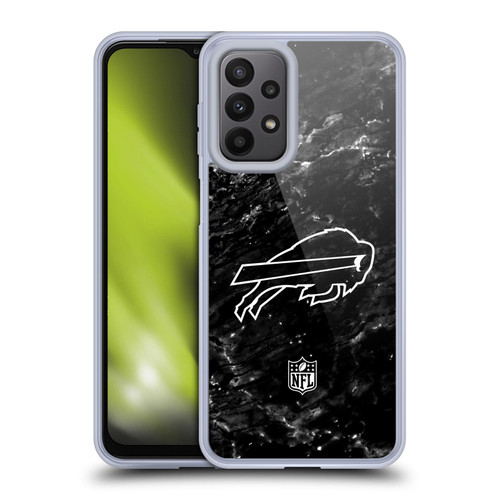 NFL Buffalo Bills Artwork Marble Soft Gel Case for Samsung Galaxy A23 / 5G (2022)